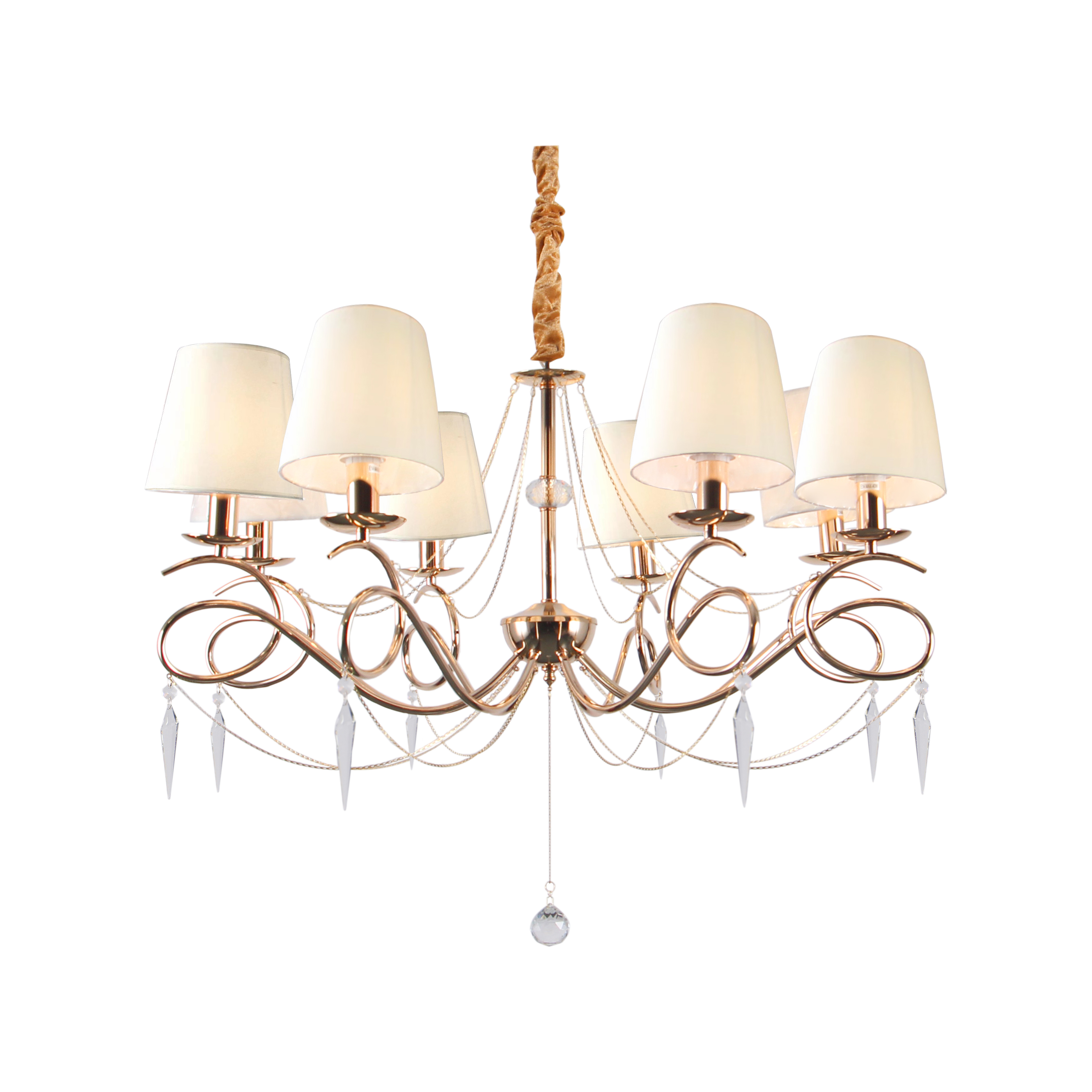 Đèn chùm nghệ thuật trang trí phòng khách DC268T8