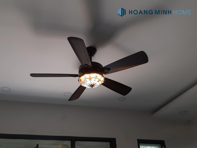 quạt trần gỗ
