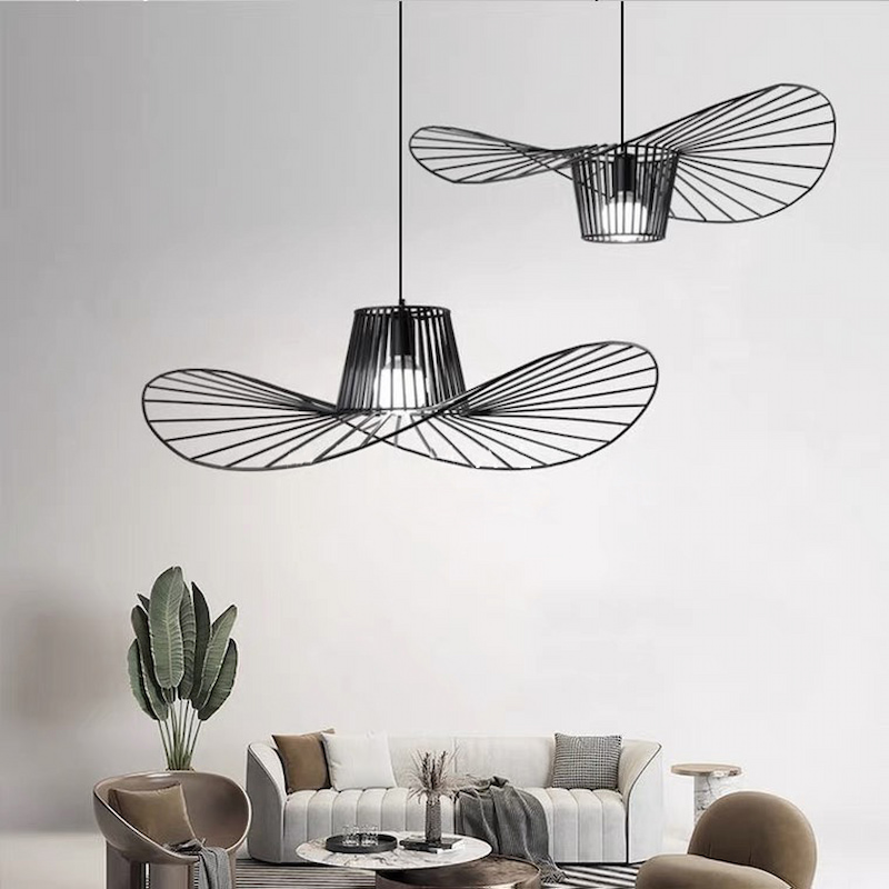 đèn thả vintage lá sen