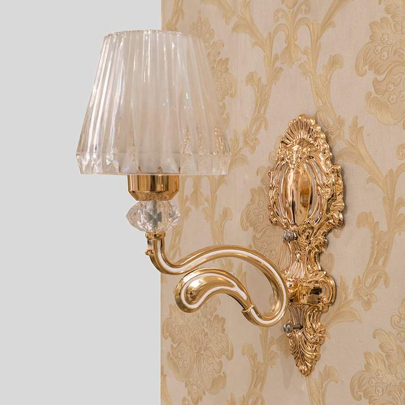 đèn tường mica là mẫu đèn treo tường chiếu sáng 