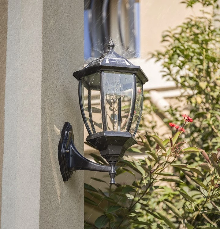 Đèn tường năng lượng mặt trời kiểu tân cổ điển TD-22-20