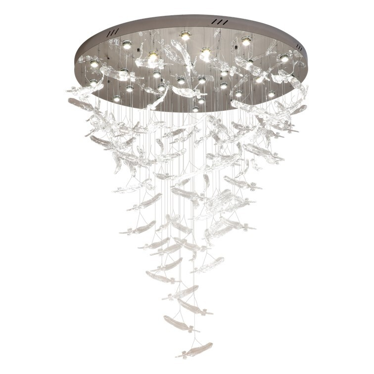 Hoàng Minh Home địa chỉ mua đèn thả thông tầng đẹp, giá tốt