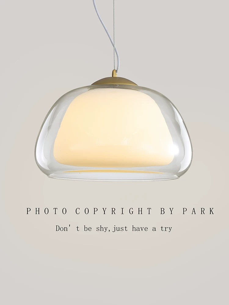 Đèn thả thủy tinh phong cách minimalism TT56