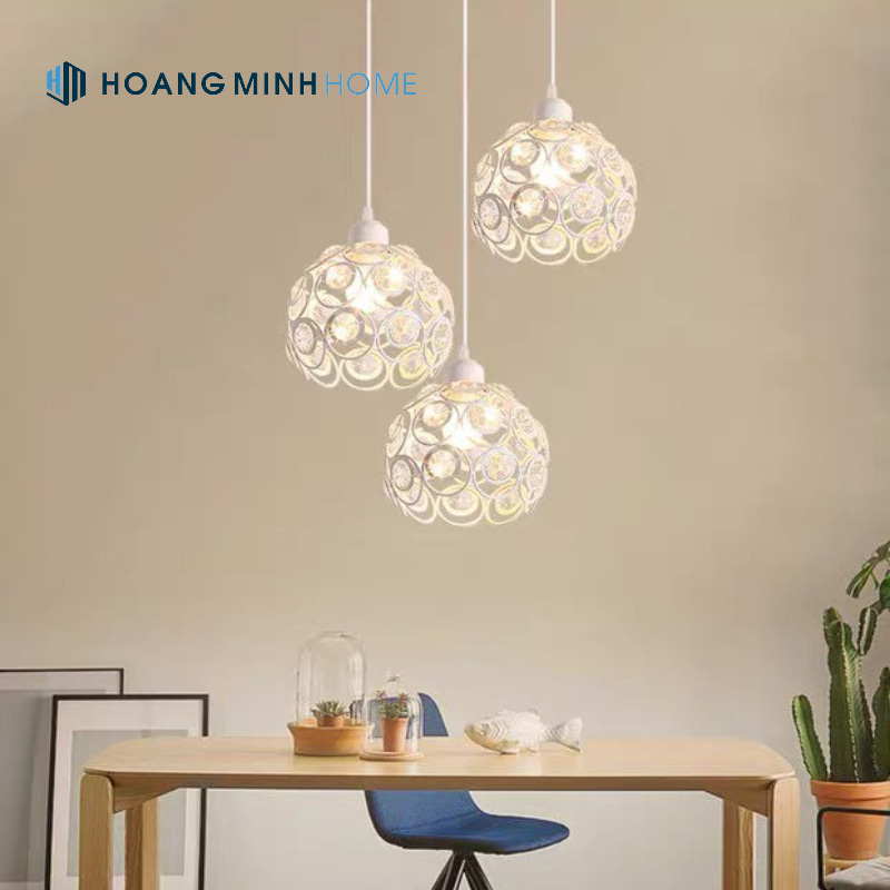 đèn thả có thể được ứng dụng trong nhiều không gian khác nhau