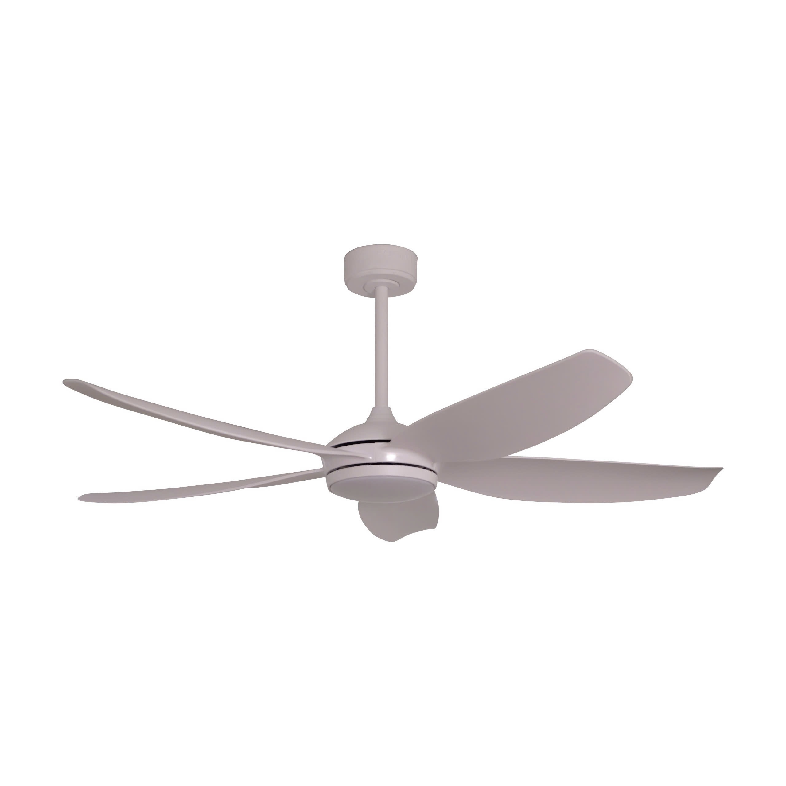 Quạt trần 5 cánh màu trắng có đèn Milan FY528