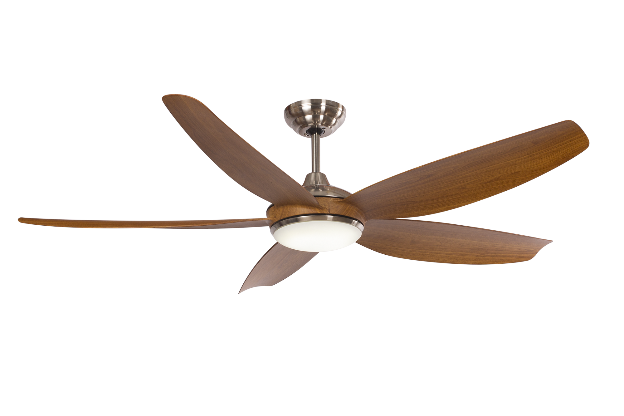 Quạt trần đèn 5 cánh màu gỗ KAIYO HIRO 219 OAK 