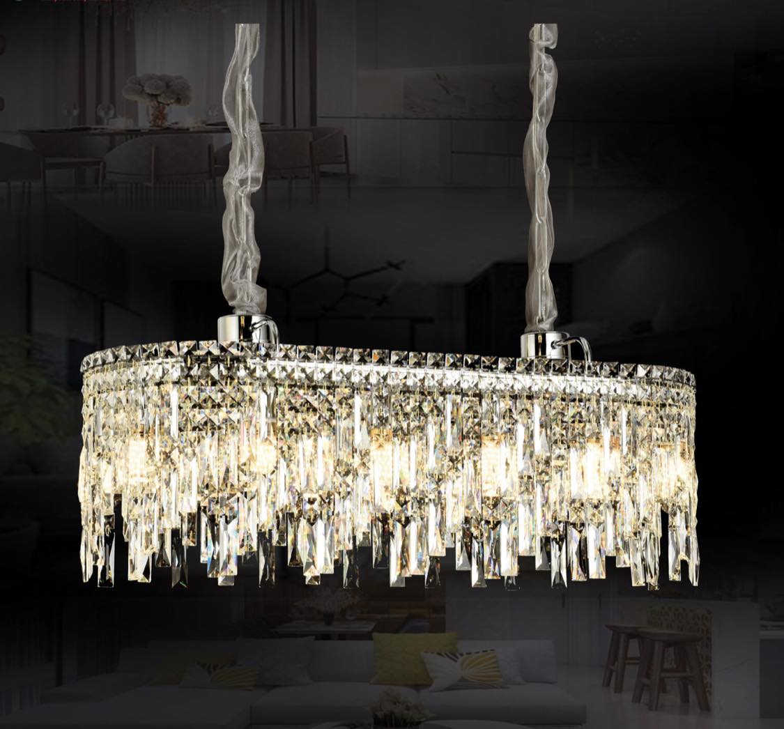 Đèn thả đảo bếp bằng pha lê cao cấp TH-8504