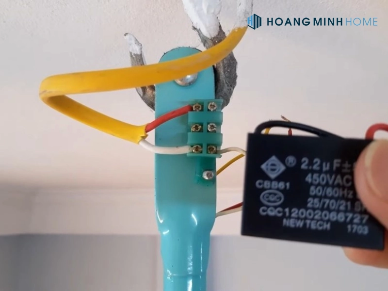 Hướng dẫn thay tụ quạt trần đúng cách