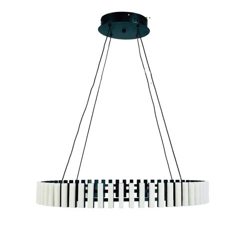 Đèn thả tròn thanh dọc hiện đại THD95