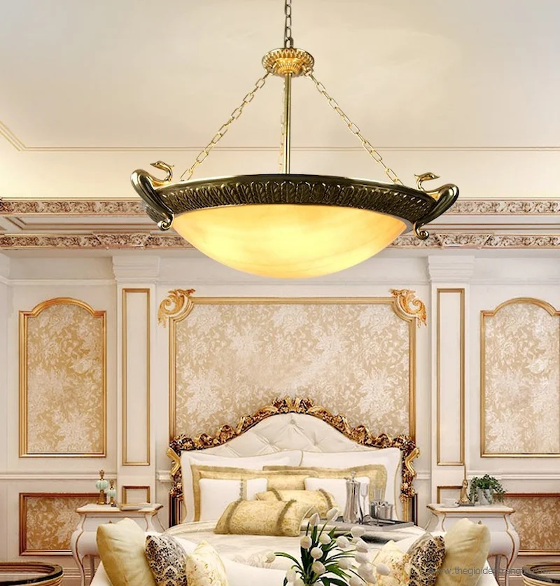 Đèn thả đá tự nhiên phong cách Bắc Âu