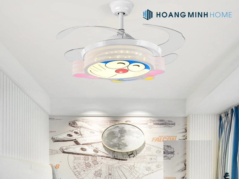Quạt trần giấu cánh Doraemon VIFA 29