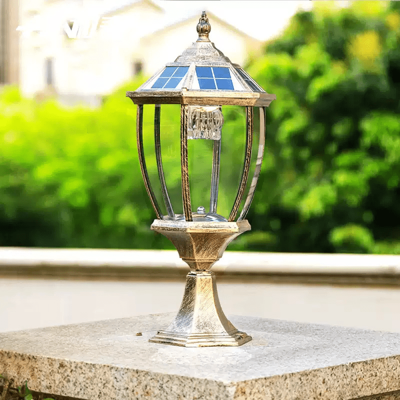 Đèn trụ cổng năng lượng mặt trời TD-18-20