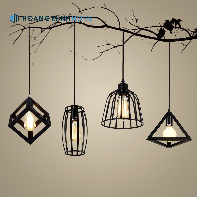 ưu điểm vượt trội của đèn thả kim loại