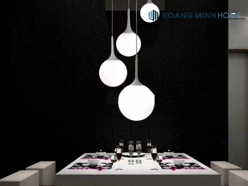 đèn thả giọt nước