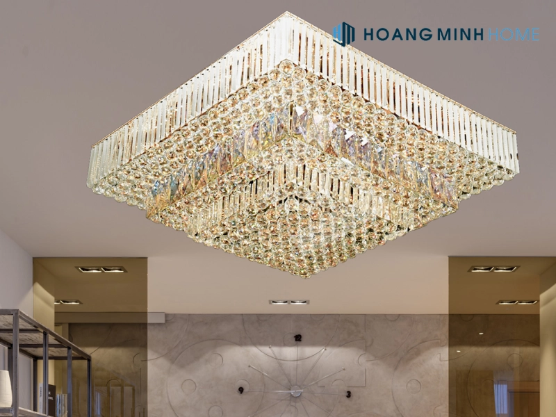 Những lưu ý giúp bạn chọn được chiếc đèn vuông trần phù hợp với nhà ở