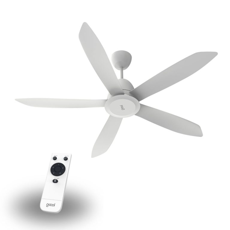 Quạt trần động cơ DC 5 cánh màu trắng GCOOL Copter 05R