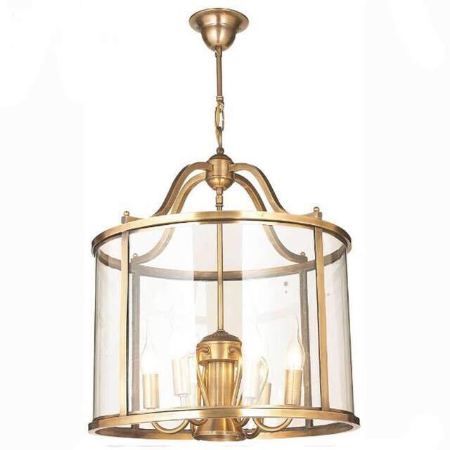 Đèn thả vòm ban công bằng đồng TD-12