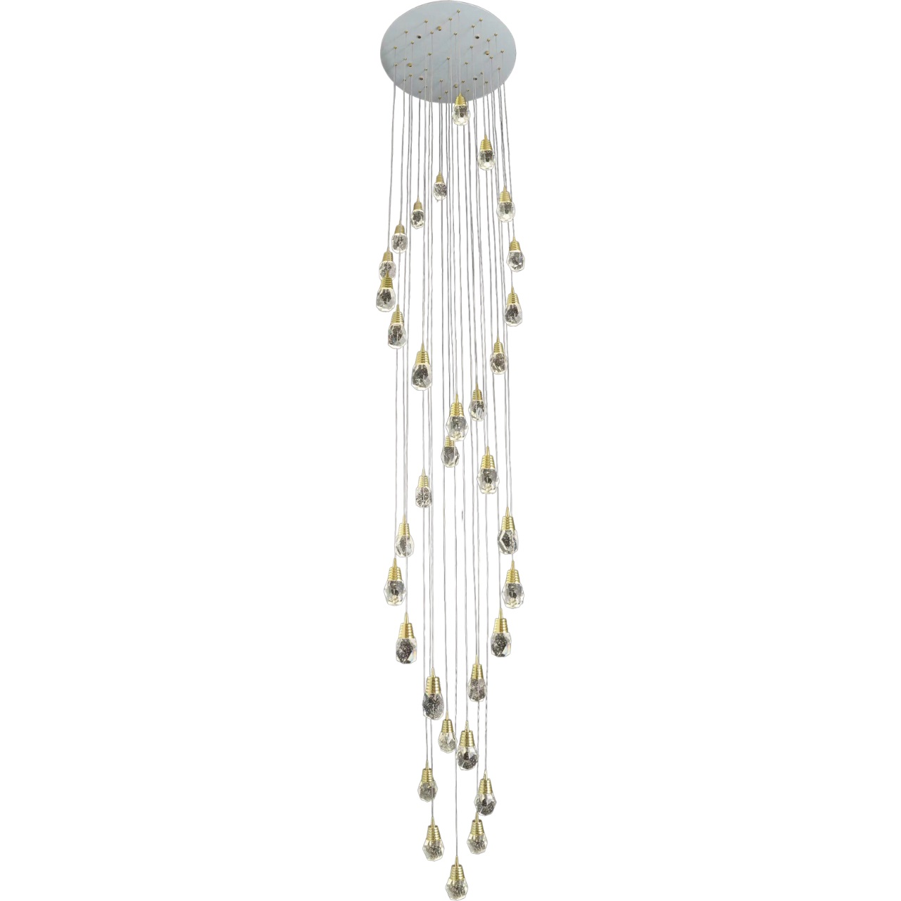 Đèn thả thông tầng xoắn chéo THD3804T37