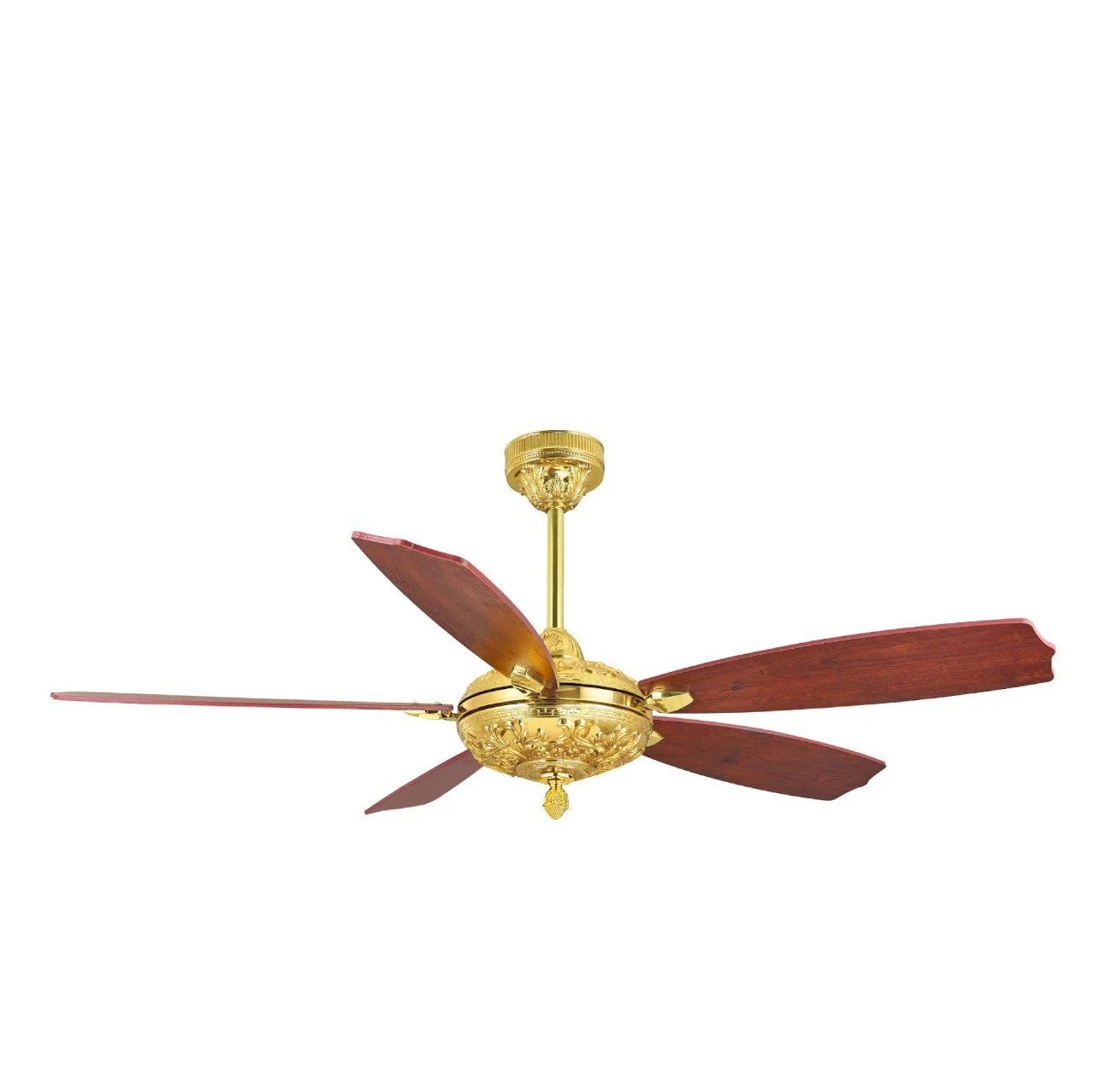 Quạt trần 5 cánh Fengye FY969 thân đồng mạ vàng ý 18K
