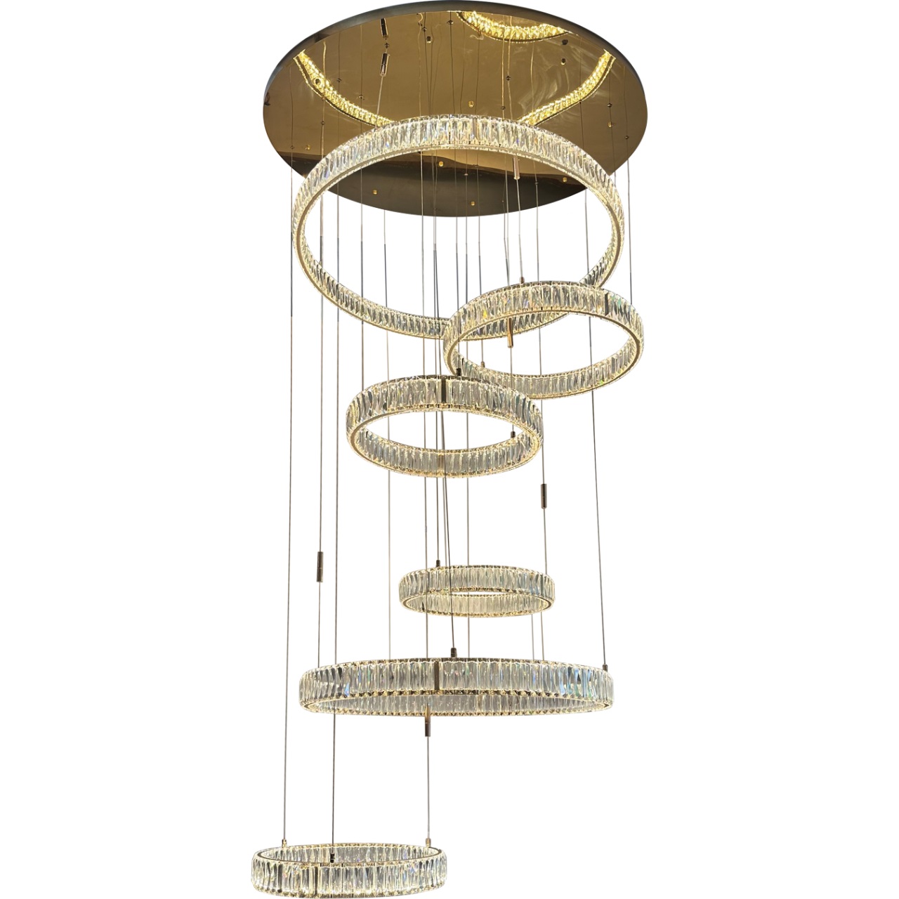 Đèn thả tròn thông tầng THD7053T6