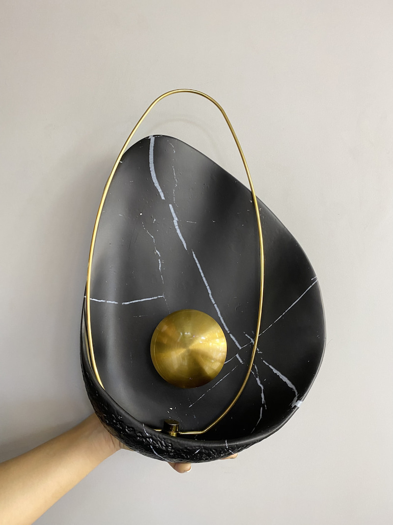 Đèn tường kim loại ngọc trai VK130D 