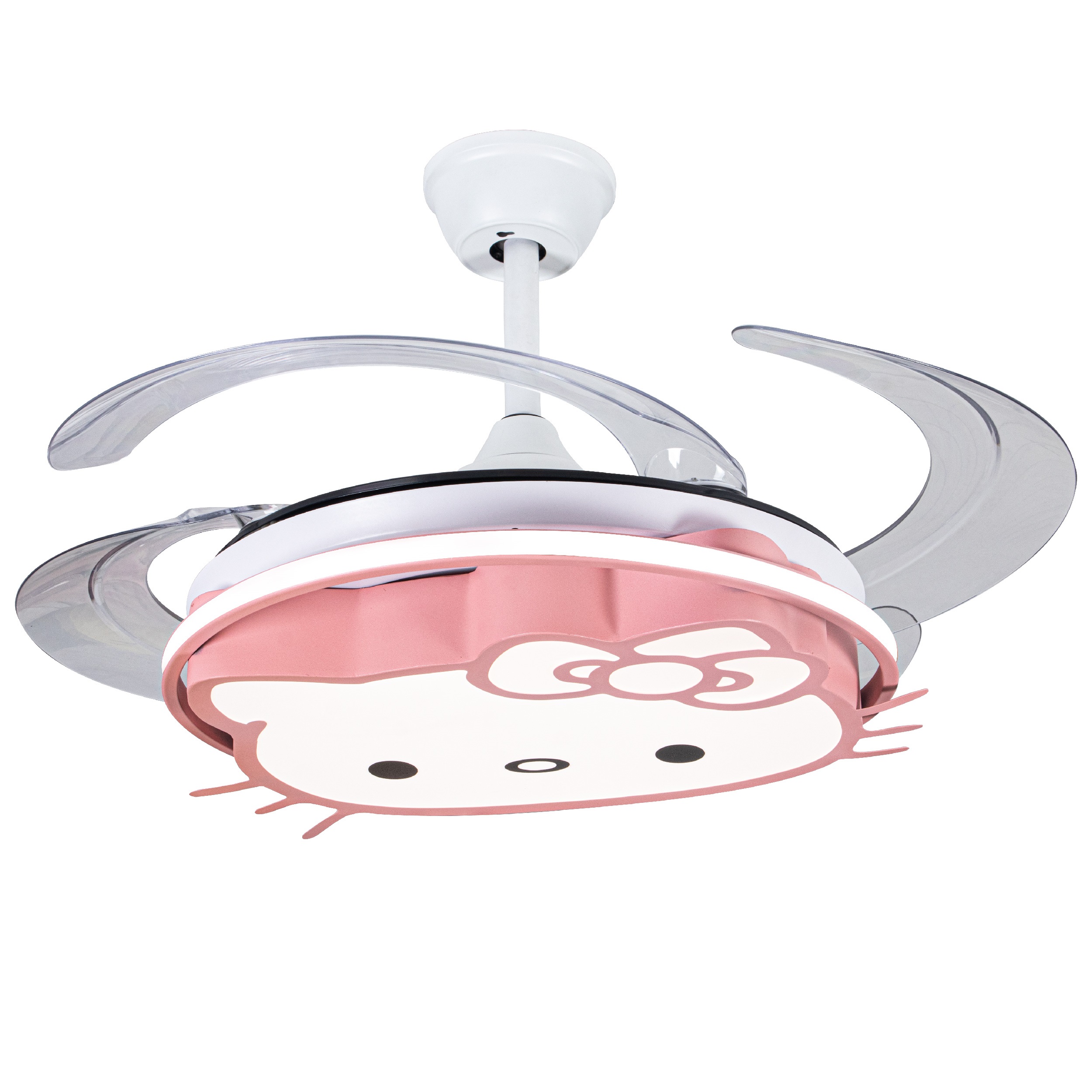 Quạt trần giấu cánh Hello Kitty phòng em bé VIFA-25-21