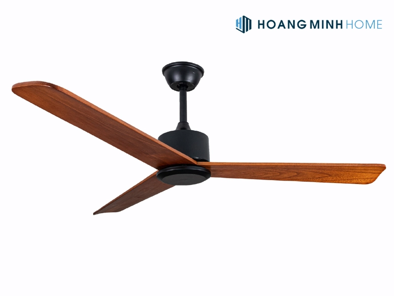 quạt trần đèn cánh gỗ