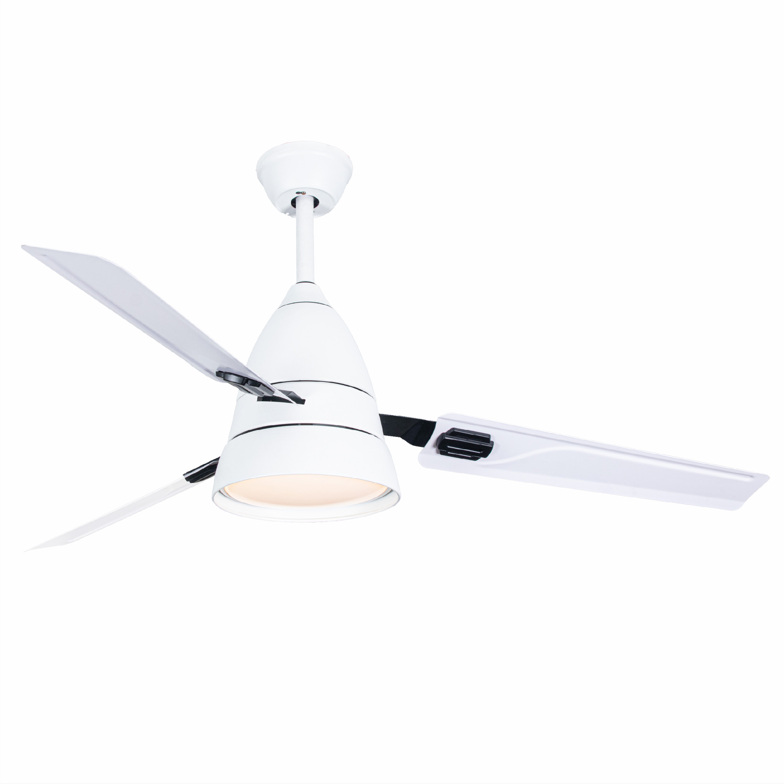 Quạt trần đèn 3 cánh thép hiện đại lắp phòng khách VIFA-13-24