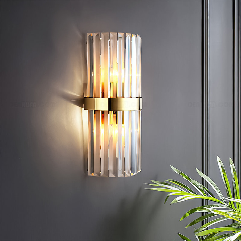 Đèn tường pha lê cho góc nhỏ trong nhà