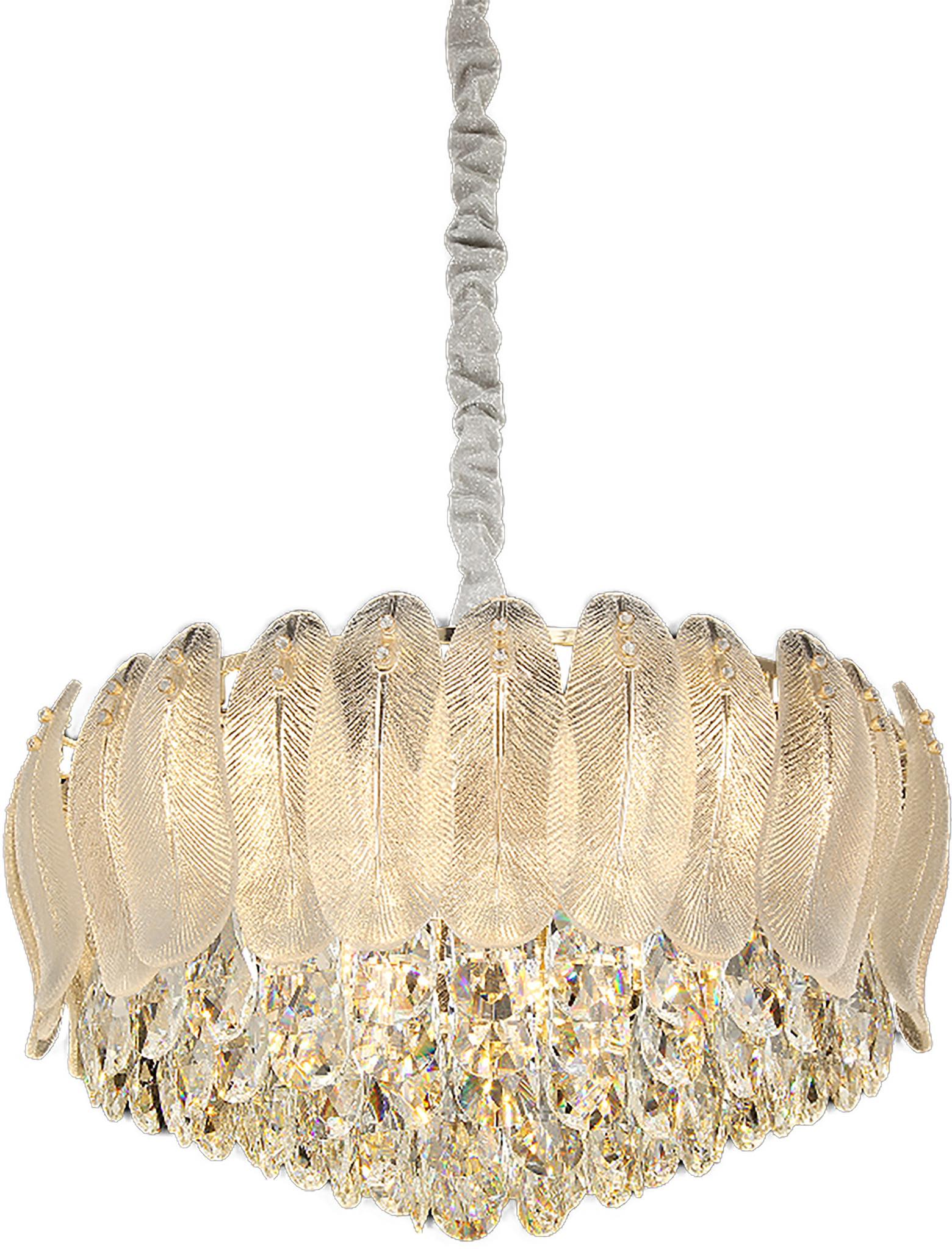 Đèn thả lông vũ bằng pha lê cao cấp TPL368T