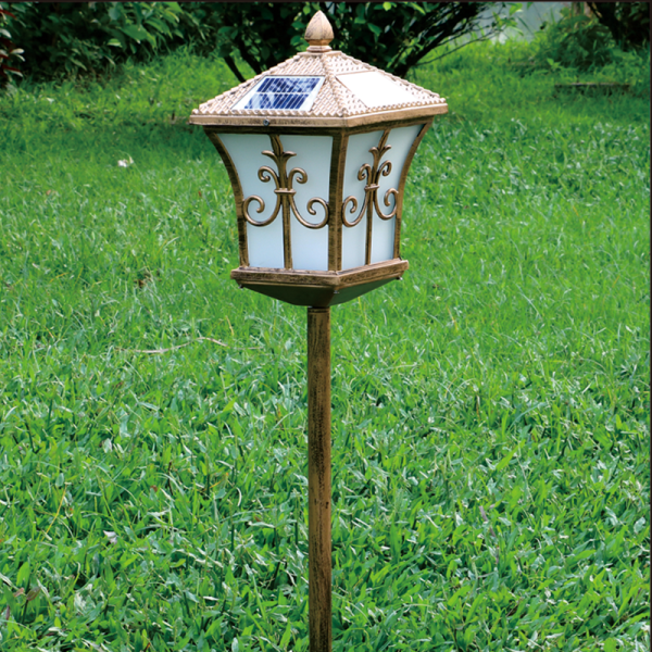 Đèn trụ cắm cỏ sân vườn năng lượng mặt trời TD-41