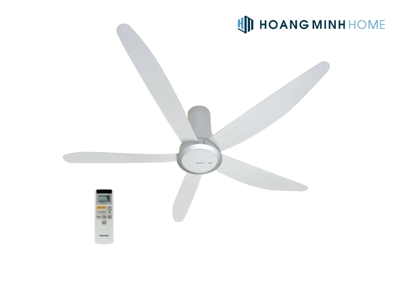 Quạt trần Panasonic 5 cánh sợi thủy tinh hiện đại F-60TDN