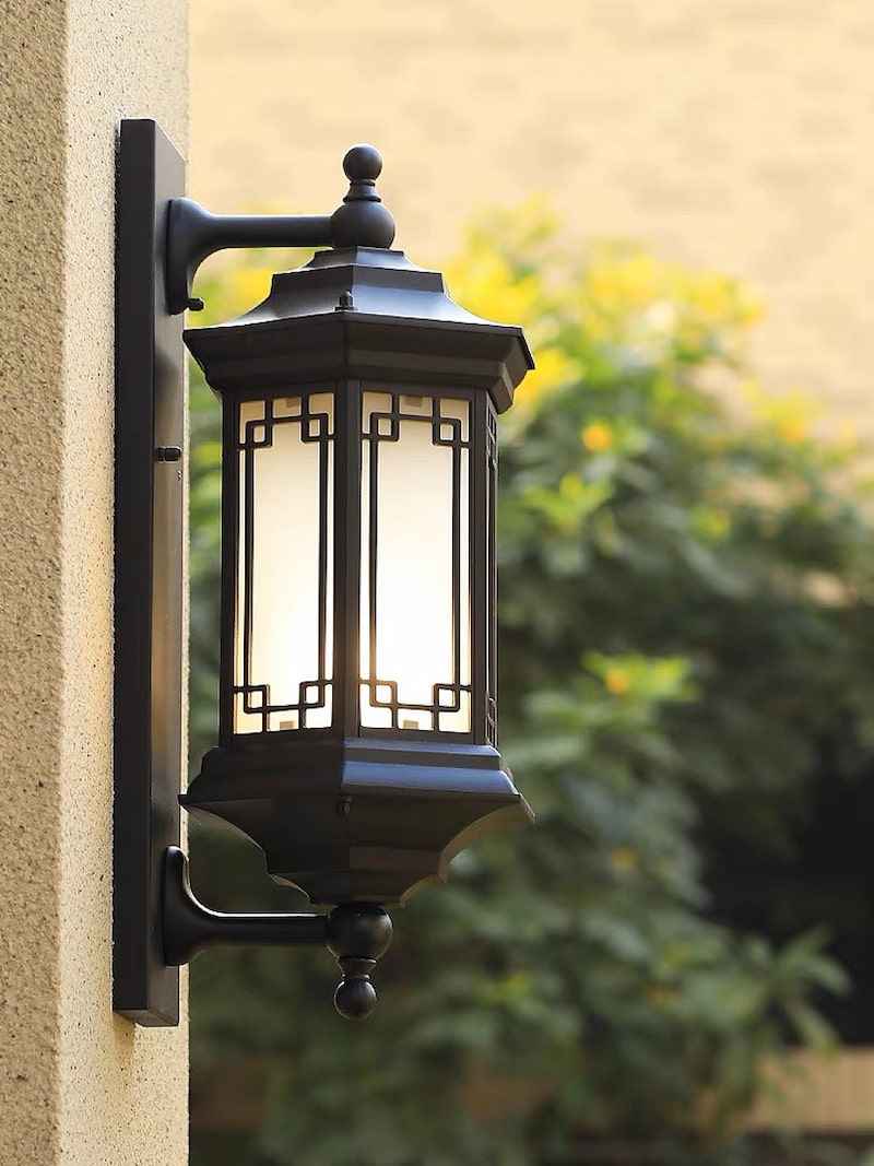 mẫu đèn tường Indochine đơn giản, tinh tế