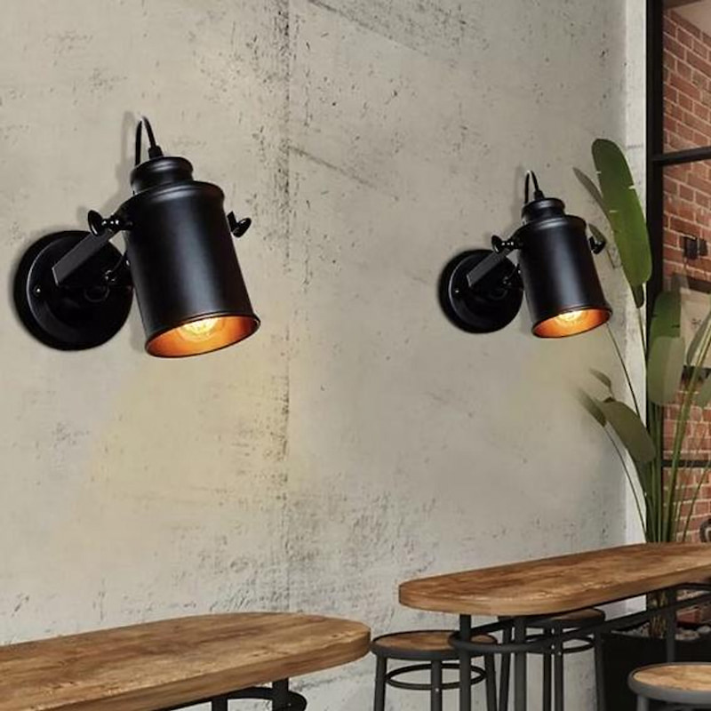 đèn gắn tường Industrial hiện đại