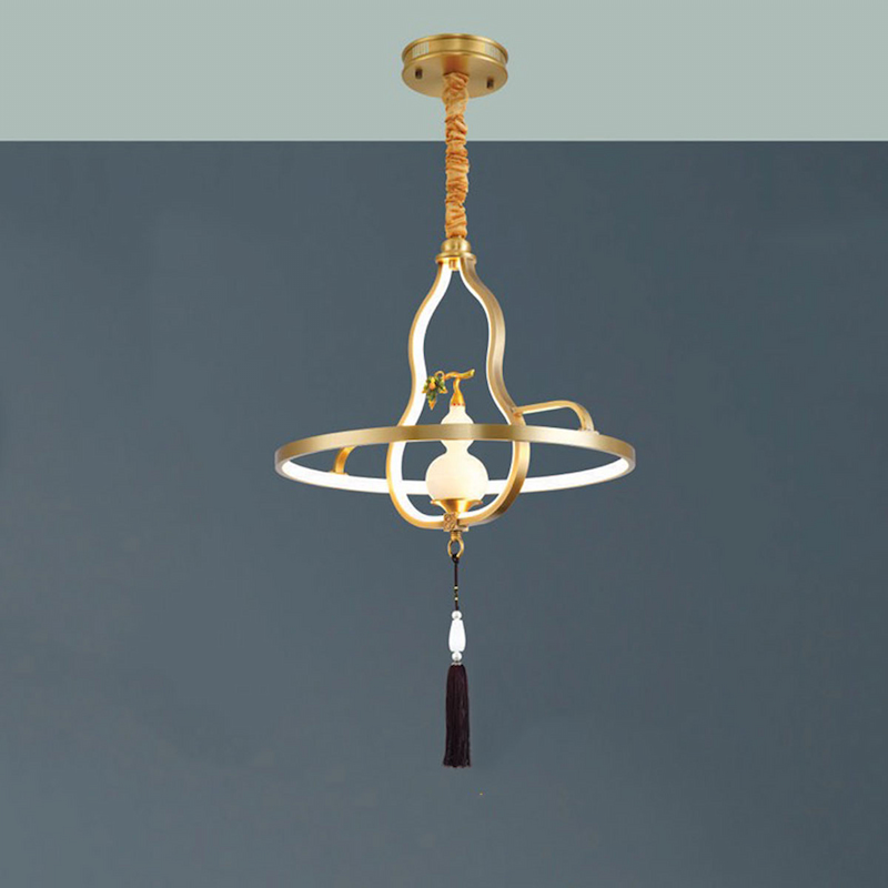 đèn thả Đông Dương bằng đồng