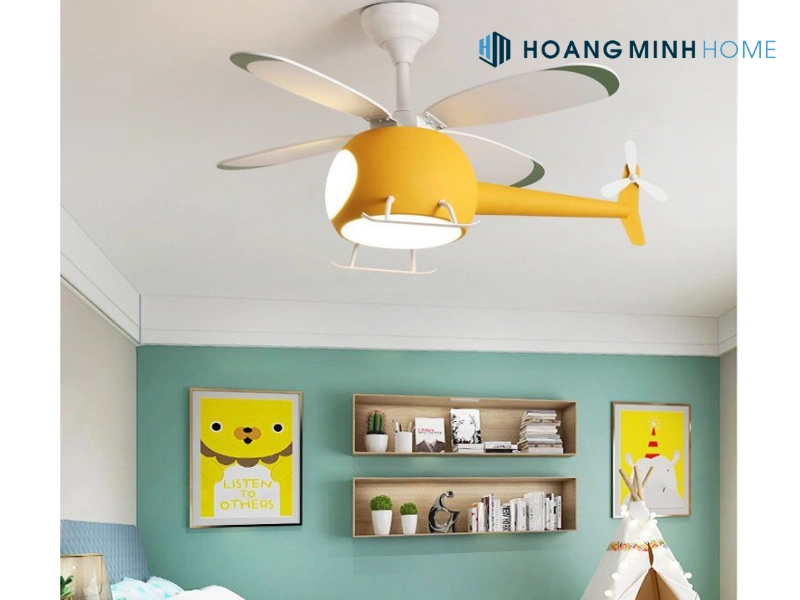 Ưu điểm của quạt trần phòng em bé