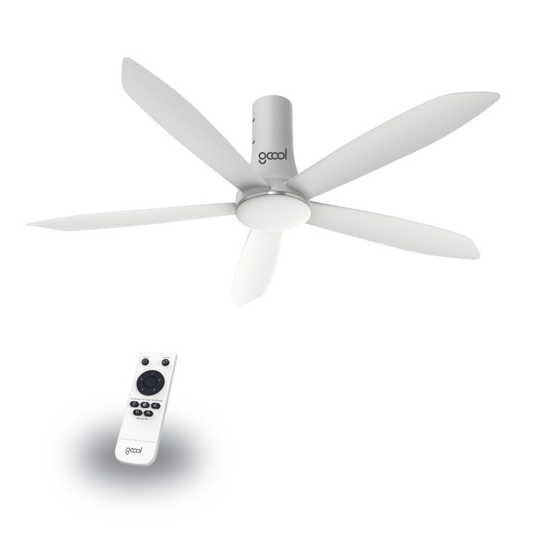 Quạt trần 5 cánh màu trắng GCOOL Copter 05 PLUS R