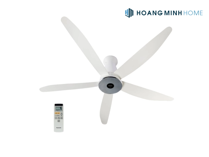 Quạt trần Panasonic 5 cánh màu trắng F-60XDN-W