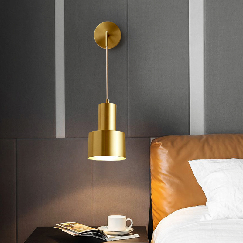 Đèn thả xi đồng phòng ngủ