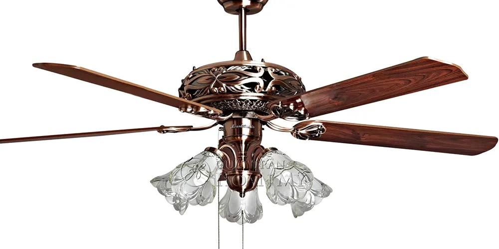 quạt trần đèn cổ điển