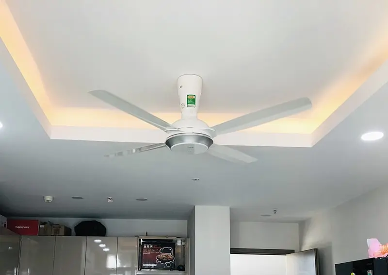 quạt trần cho nhà thấp