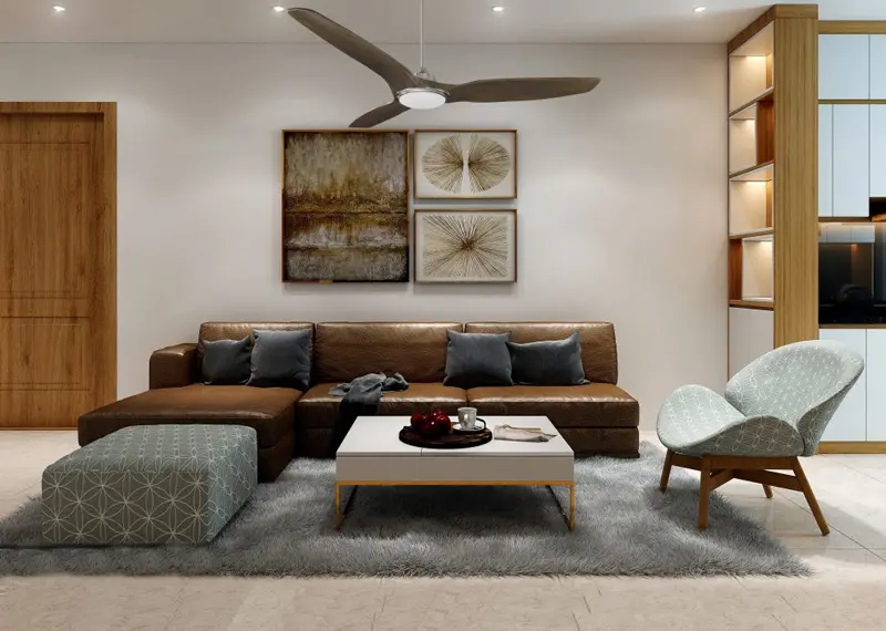 quạt trần nhà chung cư