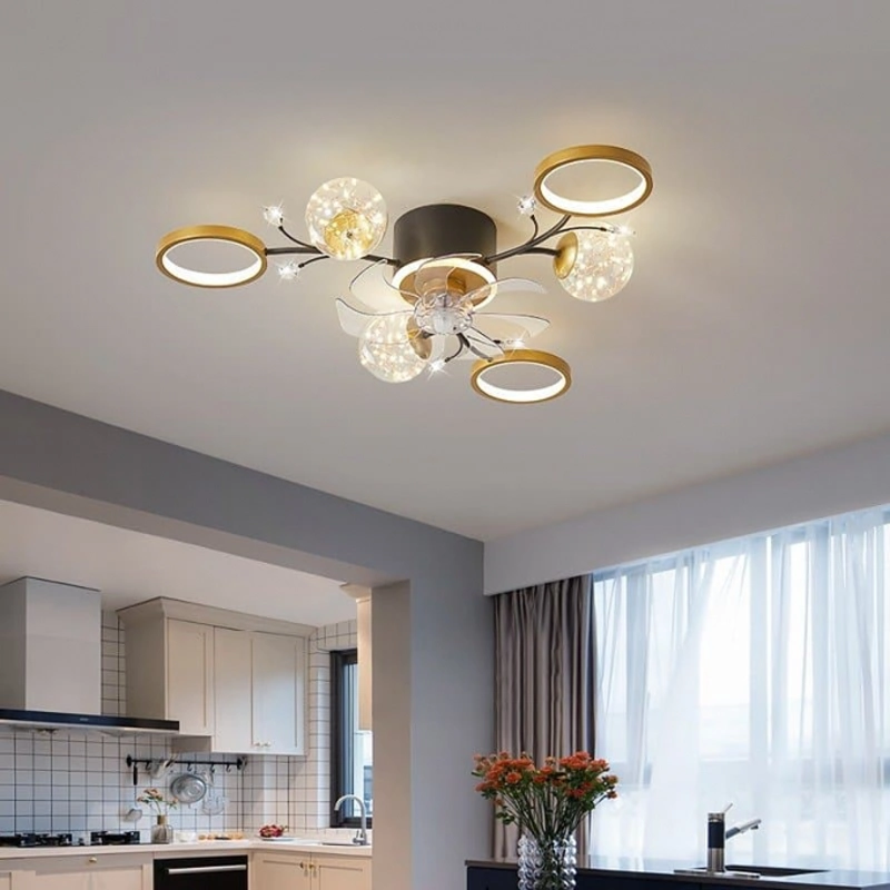 đèn quạt trần trang trí