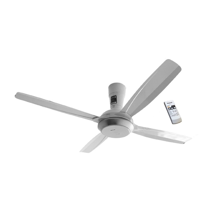 Quạt trần Panasonic 4 cánh màu trắng F-56XPG-W