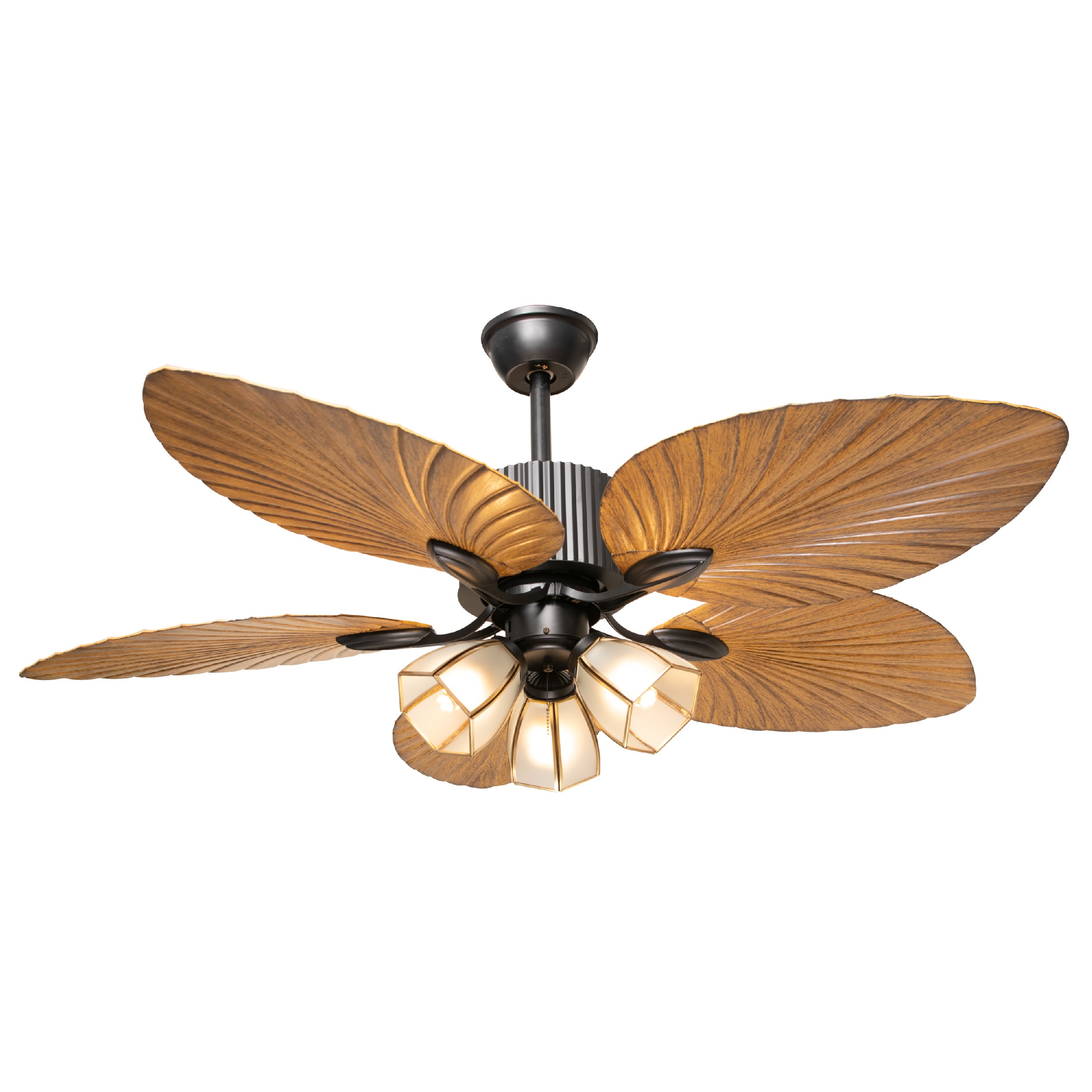 Quạt trần cổ điển 5 cánh hình lá cọ VIFA 49