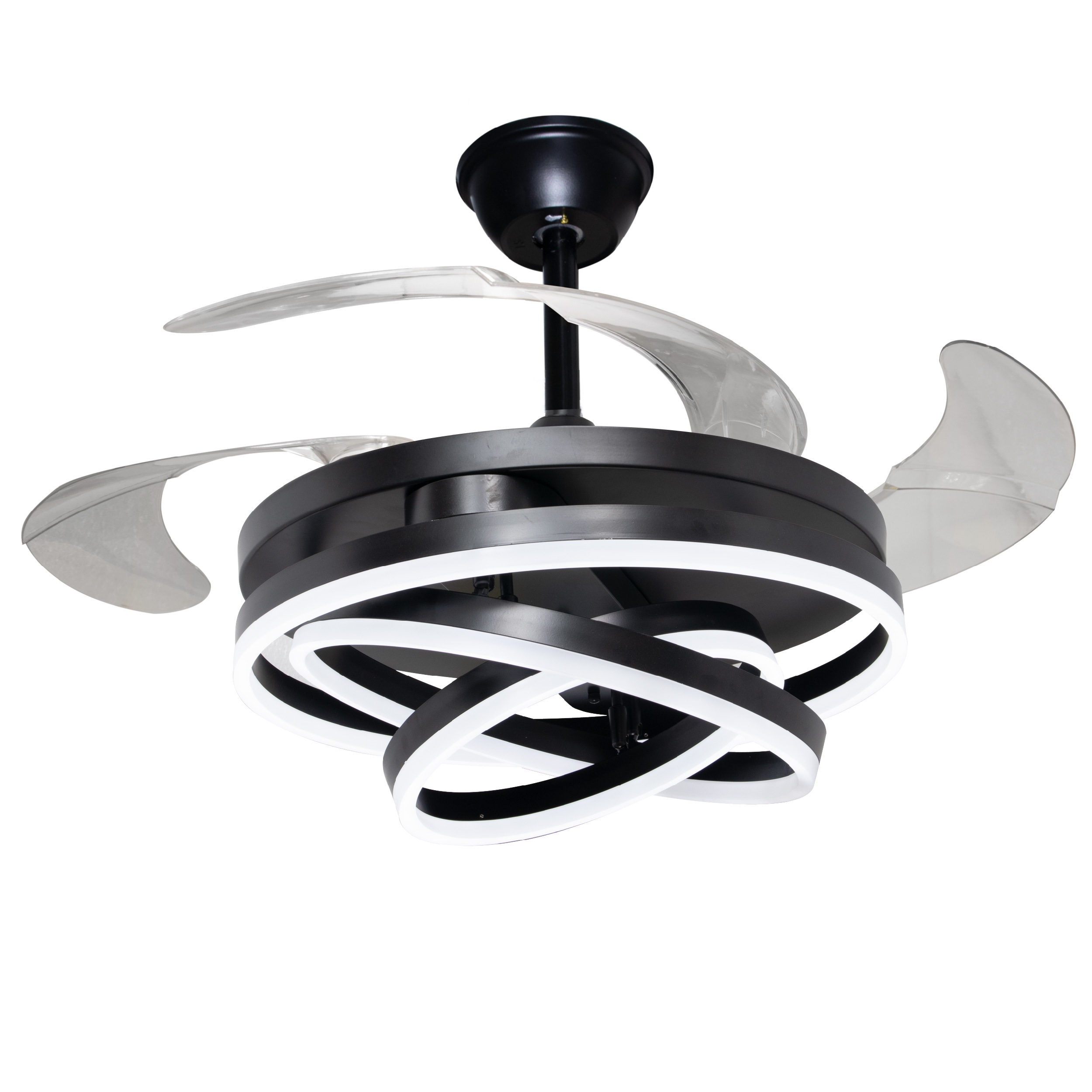 Quạt trần giấu cánh 3 vòng led ring VIFA 53