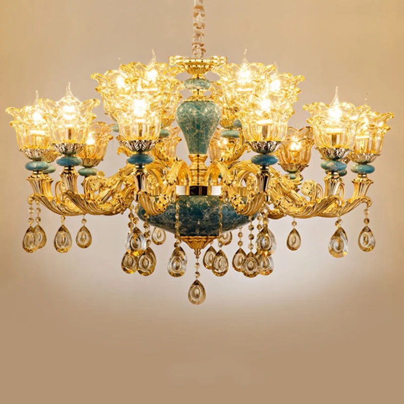 mẫu đèn chùm tân cổ điển