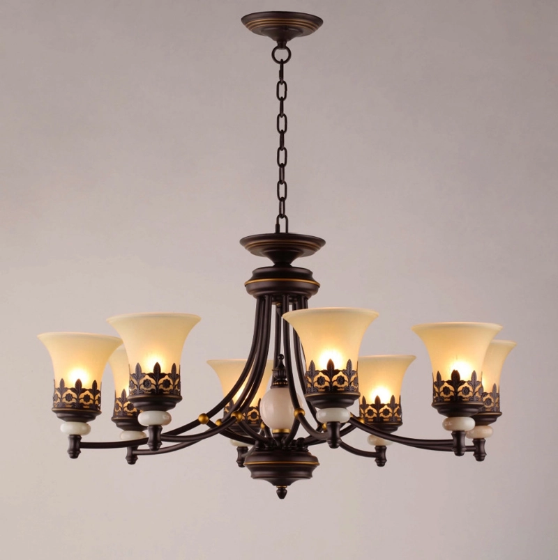 đèn chùm phong cách tân cổ điển