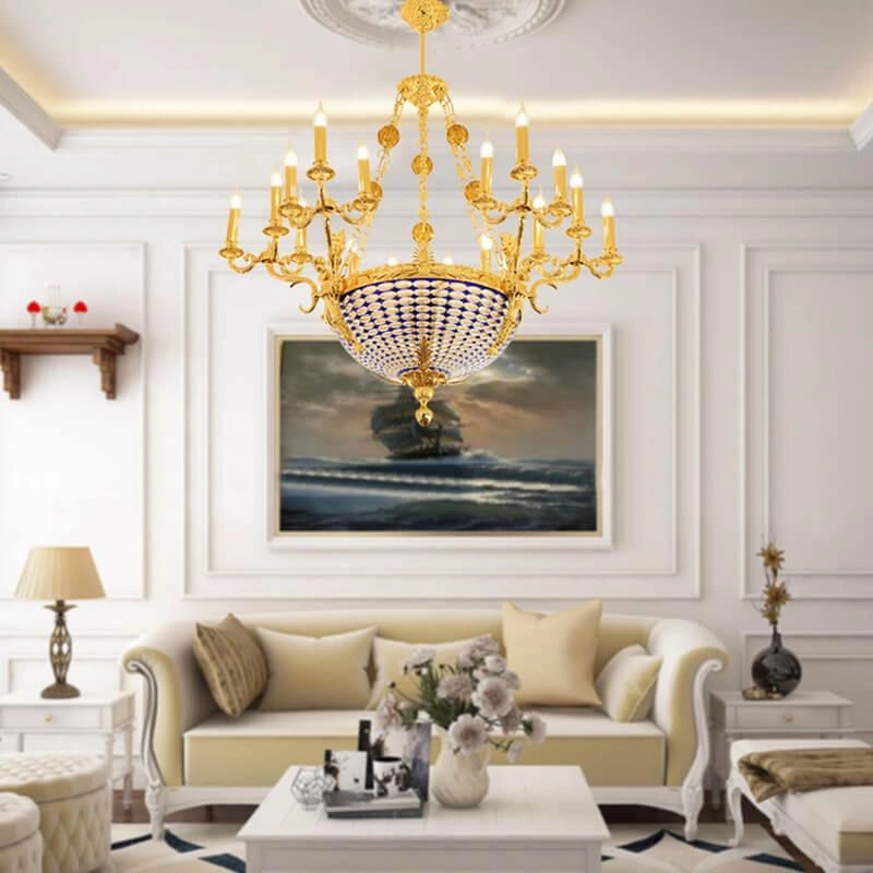 đèn chùm phòng khách đẹp