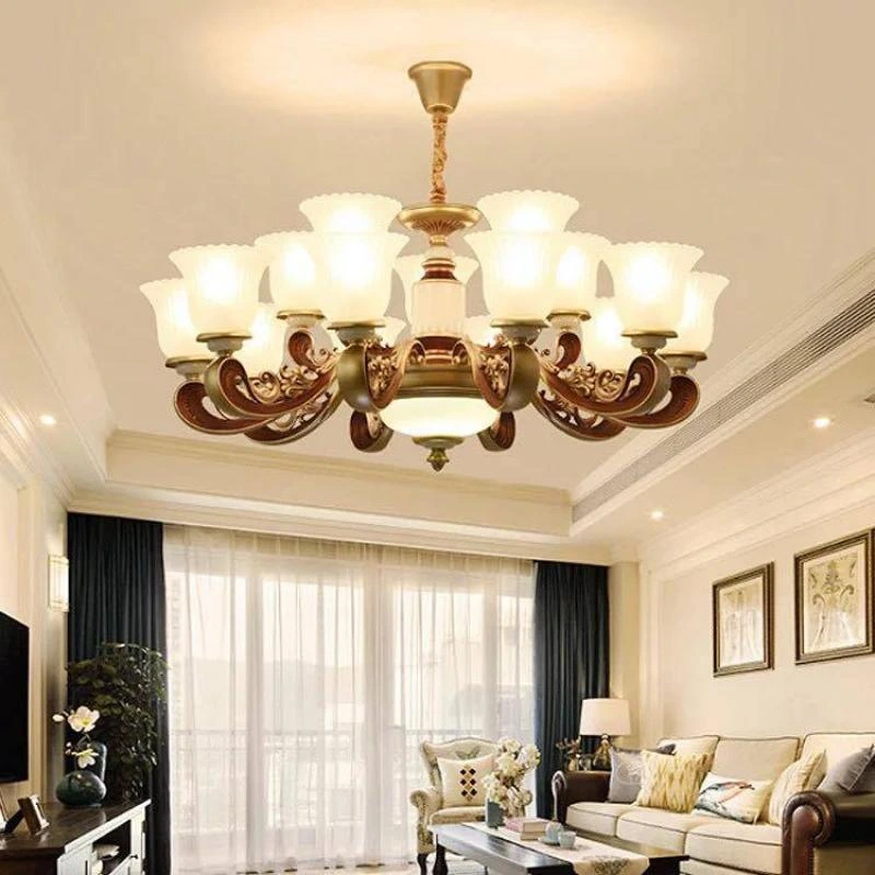 đèn chùm cho phòng khách